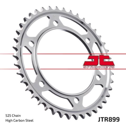 JT ZĘBATKA TYLNA 4454 42 KTM 950/990/1190 ADVENTURE / R LC8 '03-'18 (445442JTZBK) (ŁAŃC. 525) KOLOR CZARNY JT ZĘBATKA TYLNA 4454 42 KTM 950/990/1190 ADVENTURE / R LC8 '03-'18 (445442JTZBK) (ŁAŃC. 525) KOLOR CZARNY