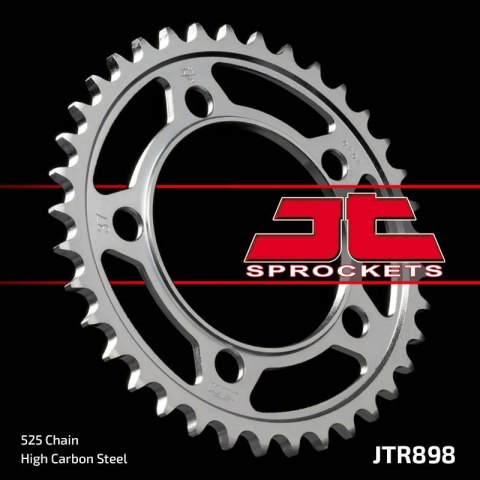 JT ZĘBATKA TYLNA 4508 42 KTM 950/990/1190 RC8 /DUKE/ SUPERMOTO (450842JT) (ŁAŃC. 525) JT ZĘBATKA TYLNA 4508 42 KTM 950/990/1190 RC8 /DUKE/ SUPERMOTO (450842JT) (ŁAŃC. 525)