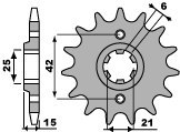 PBR ZĘBATKA PRZEDNIA 294 16 18NC (ŁAŃC. 530) PBR ZĘBATKA PRZEDNIA 294 16 18NC (ŁAŃC. 530)