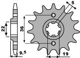 PBR ZĘBATKA PRZEDNIA 337 13 18NC HONDA TRX 250/300, CR 250 '82-'85, CR500 '84-'85 (JTF337.13) (ŁAŃC. 520) PBR ZĘBATKA PRZEDNIA 337 13 18NC HONDA TRX 250/300, CR 250 '82-'85, CR500 '84-'85 (JTF337.13) (ŁAŃC. 520)