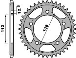 PBR WYPRZEDAZ ZĘBATKA TYLNA 408 42 C45 CBR 900 RR (92-99) (SC28) (JTR302.42) (ŁAŃC. 530) (MADE IN ITALY)
