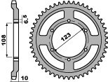 PBR ZĘBATKA TYLNA 4430 52 F DERBI 50/ PEUGEOT 50 (ŁAŃC. 420) PBR ZĘBATKA TYLNA 4430 52 F DERBI 50/ PEUGEOT 50 (ŁAŃC. 420)