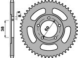 PBR ZĘBATKA TYLNA 4431 47 F RIEJU RS 50 EVOLUTION 98-04 (ŁAŃC. 420)
