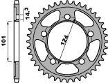PBR ZĘBATKA TYLNA 4508 38 KTM 950/990/1190 RC8 /DUKE/ SUPERMOTO (JTR898.38) (ŁAŃC. 525)