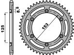 PBR ZĘBATKA TYLNA 4547 54 C45 HONDA XR 125L 03-08 (JTR1258.54) (ŁAŃC. 428)