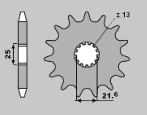 CHT ZĘBATKA PRZEDNIA 518 15 SUZUKI GS 750 1000, GSX 1100 E/EF/ES KAWASAKI (518-15) (JTF 518.15) CHT ZĘBATKA PRZEDNIA 518 15 SUZUKI GS 750 1000, GSX 1100 E/EF/ES KAWASAKI (518-15) (JTF 518.15)