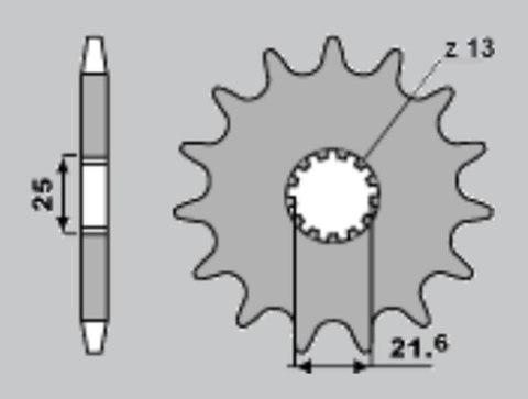 CHT ZĘBATKA PRZEDNIA 566 17 KAWASAKI VN 800 VULCAN '95-'05, SUZUKI GSX-R 1000 '01-'08, SV 1000 '03-'06, TL 1000S/R '97-'02, GSX CHT ZĘBATKA PRZEDNIA 566 17 KAWASAKI VN 800 VULCAN '95-'05, SUZUKI GSX-R 1000 '01-'08, SV 1000 '03-'06, TL 1000S/R '97-'02, GSX