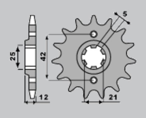 CHT ZĘBATKA PRZEDNIA 571 16 YAMAHA XJ 600 84-91 (571-16) (JTF571.16) CHT ZĘBATKA PRZEDNIA 571 16 YAMAHA XJ 600 84-91 (571-16) (JTF571.16)