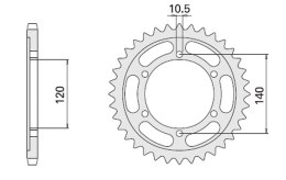 CHT ZĘBATKA TYLNA 498 39 SUZUKI TL 1000 R '98-'02 (499-39) (JTR499,39)