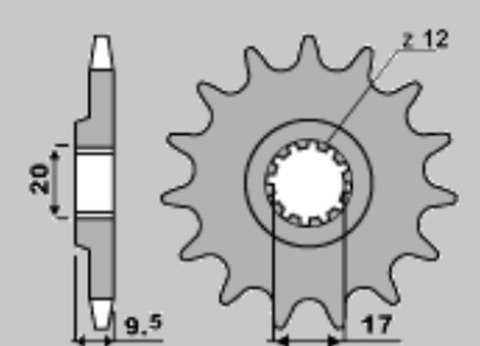 GROSSKOPF WYPRZEDAŻ ZĘBATKA PRZEDNIA 7005 15 KTM SX 65 '04-'21 (+2), HUSQVARNA TC 65 '17-'21 (+2)(JTF1906.15) GROSSKOPF WYPRZEDAŻ ZĘBATKA PRZEDNIA 7005 15 KTM SX 65 '04-'21 (+2), HUSQVARNA TC 65 '17-'21 (+2)(JTF1906.15)