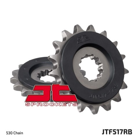 JT ZĘBATKA PRZEDNIA 526 17 Z GUMĄ KAWASAKI ZZR 1200/1400 (52617JTRB) (ŁAŃC. 530) JT ZĘBATKA PRZEDNIA 526 17 Z GUMĄ KAWASAKI ZZR 1200/1400 (52617JTRB) (ŁAŃC. 530)
