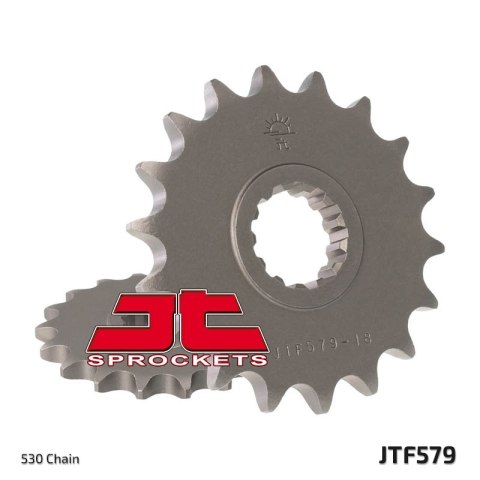 JT ZĘBATKA PRZEDNIA 579 16 YAMAHA R1 '98-'03, FZS 1000 '01-'05 (57916JT) (ŁAŃC. 530)