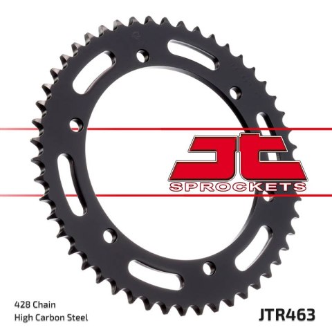 JT ZĘBATKA TYLNA 463 50 KAWASAKI KMX 200 '88-'92, KMX 125 '86-'03 (+2) (ŁAŃC. 428) (46350JT) JT ZĘBATKA TYLNA 463 50 KAWASAKI KMX 200 '88-'92, KMX 125 '86-'03 (+2) (ŁAŃC. 428) (46350JT)
