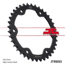 JT ZĘBATKA TYLNA 4642 38 KTM 1290 SUPERDUKE (14-18) (464238JTZBK) (ŁAŃC.525) KOLOR CZARNY - ZASTĘPUJE JTR893.38