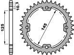 PBR ZĘBATKA TYLNA 4588 38 C45 YAMAHA YFZ 450R '09-'19, YFM 250/350/450/700 RAPTOR (JTR1857.38) (ŁAŃC. 520) PBR ZĘBATKA TYLNA 4588 38 C45 YAMAHA YFZ 450R '09-'19, YFM 250/350/450/700 RAPTOR (JTR1857.38) (ŁAŃC. 520)