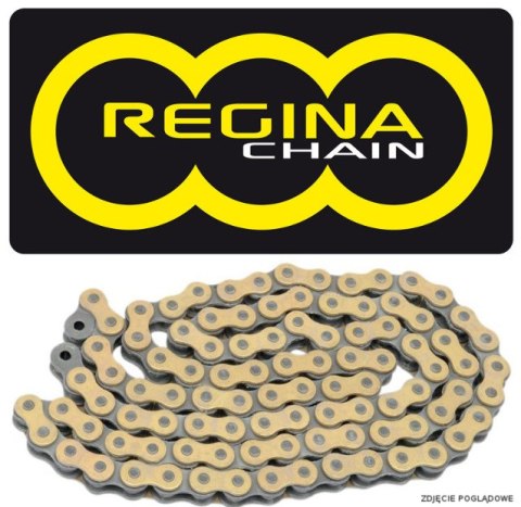 REGINA ŁAŃCUCH NAPĘDOWY 520EBE-ORO (110 OGNIW) TOURING-STREET DO 250 CCM ZŁOTY (ZAPINKA) (135EB-ORO/012) (BEZ ORINGÓW)