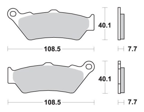 SBS KLOCKI HAMULCOWE KH209 / KH209/2 STREET PERFORMANCE (EXCEL) SINTER KOLOR ZŁOTY SBS KLOCKI HAMULCOWE KH209 / KH209/2 STREET PERFORMANCE (EXCEL) SINTER KOLOR ZŁOTY
