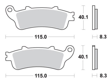 SBS KLOCKI HAMULCOWE KH261 / KH281 STREET PERFORMANCE (EXCEL) SINTER KOLOR ZŁOTY PASUJE DO: HONDA CBR1000RR, XL1000VAR, VFR800 T SBS KLOCKI HAMULCOWE KH261 / KH281 STREET PERFORMANCE (EXCEL) SINTER KOLOR ZŁOTY PASUJE DO: HONDA CBR1000RR, XL1000VAR, VFR800 T