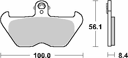 SBS KLOCKI HAMULCOWE KH407 / KH246 STREET STANDART CERAMIC KOLOR CZARNY PASUJE DO: BMW K1200, R850/1100/1150/1200 PRZÓD SBS KLOCKI HAMULCOWE KH407 / KH246 STREET STANDART CERAMIC KOLOR CZARNY PASUJE DO: BMW K1200, R850/1100/1150/1200 PRZÓD