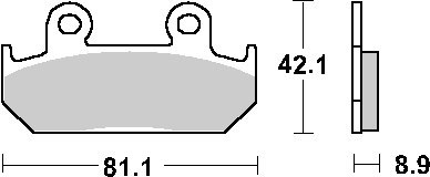 SBS PROMOCJA KLOCKI HAMULCOWE KH121 STREET STANDART CERAMIC KOLOR CZARNY SBS PROMOCJA KLOCKI HAMULCOWE KH121 STREET STANDART CERAMIC KOLOR CZARNY