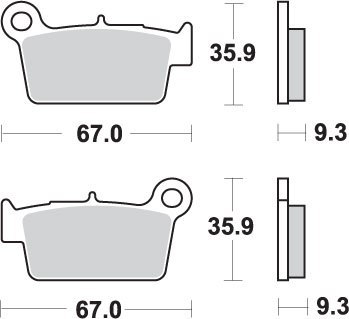 SBS PROMOCJA KLOCKI HAMULCOWE KH367 OFF-ROAD RACING SINTER KOLOR ZŁOTY PASUJE DO: YAMAHA YZ/YZF, KAWASAKI KXF, SUZUKI RMZ TYŁ SBS PROMOCJA KLOCKI HAMULCOWE KH367 OFF-ROAD RACING SINTER KOLOR ZŁOTY PASUJE DO: YAMAHA YZ/YZF, KAWASAKI KXF, SUZUKI RMZ TYŁ