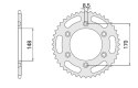 CHT ZĘBATKA TYLNA 808 47 (828-47) SUZUKI DR 800 BIG 91-93 (SR43B) (JTR828.47)* (ŁAŃC. 520)