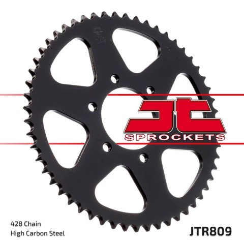 JT ZĘBATKA TYLNA 809 49 SUZUKI DR 125SE '94-'00 (80949JT) (ŁAŃC. 428) JT ZĘBATKA TYLNA 809 49 SUZUKI DR 125SE '94-'00 (80949JT) (ŁAŃC. 428)