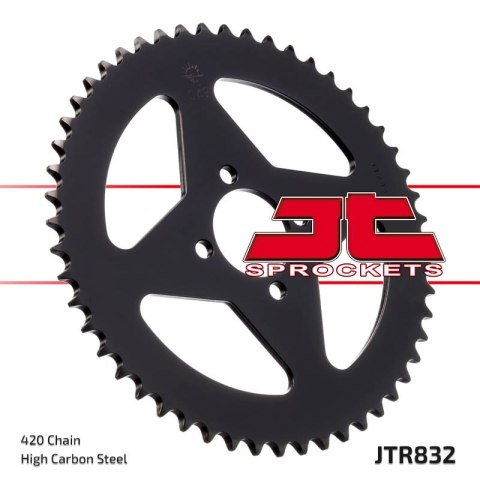 JT ZĘBATKA TYLNA 832 52 YAMAHA DT 50R 97-98 (83252JT) (ŁAŃC. 420) - MOŻE BYĆ ZASTĄPIONA PRZEZ 4461 52 (JTR1832.52) JT ZĘBATKA TYLNA 832 52 YAMAHA DT 50R 97-98 (83252JT) (ŁAŃC. 420) - MOŻE BYĆ ZASTĄPIONA PRZEZ 4461 52 (JTR1832.52)