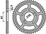 PBR ZĘBATKA TYLNA 828 48 C45 SUZUKI GSF 650 BANDIT 07-'15 (JTR807.48) (ŁAŃC. 525) GSX650F '08-'16
