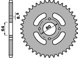 PBR ZĘBATKA TYLNA 838 43 F YAMAHA YBR 125 08-11 , JUNAK 125 (ŁAŃC. 428)