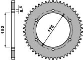 PBR ZĘBATKA TYLNA 844 57 C45 YAMAHA DT 125R (93-06) (ŁAŃC. 428) (JTR839.57)