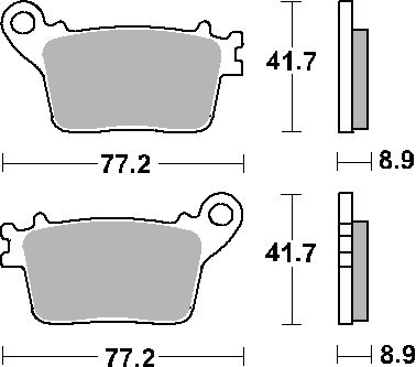 SBS KLOCKI HAMULCOWE KH436 STREET STANDART CERAMIC KOLOR CZARNY PASUJE DO: HONDA CBR600/1000, SUZUKI GSX-R600/750/1000/, YAMAHA SBS KLOCKI HAMULCOWE KH436 STREET STANDART CERAMIC KOLOR CZARNY PASUJE DO: HONDA CBR600/1000, SUZUKI GSX-R600/750/1000/, YAMAHA
