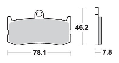 SBS KLOCKI HAMULCOWE KH491 RACING DUAL CARBON TRIUMPH DAYTONA TRIPLE 675 '09-'18 KOLOR CZARNY PRZÓD SBS KLOCKI HAMULCOWE KH491 RACING DUAL CARBON TRIUMPH DAYTONA TRIPLE 675 '09-'18 KOLOR CZARNY PRZÓD