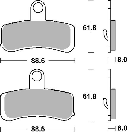 SBS PROMOCJA KLOCKI HAMULCOWE KH457 STREET PERFORMANCE (EXCEL) SINTER KOLOR ZŁOTY PASUJE DO: HARLEY DAVIDSON ROAD KING/FAT BOY/S SBS PROMOCJA KLOCKI HAMULCOWE KH457 STREET PERFORMANCE (EXCEL) SINTER KOLOR ZŁOTY PASUJE DO: HARLEY DAVIDSON ROAD KING/FAT BOY/S