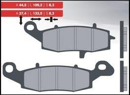 BRENTA KLOCKI HAMULCOWE KH229 SPIEK METALICZNY (ZŁOTE) (FT 4092) BRENTA KLOCKI HAMULCOWE KH229 SPIEK METALICZNY (ZŁOTE) (FT 4092)