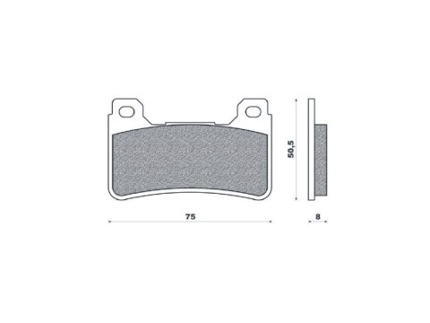 BRENTA KLOCKI HAMULCOWE KH390 SPIEK METALICZNY (ZŁOTE) HONDA (FT 4116) BRENTA KLOCKI HAMULCOWE KH390 SPIEK METALICZNY (ZŁOTE) HONDA (FT 4116)