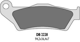 DELTA BRAKING KLOCKI HAMULCOWE KH181 PRZÓD BREMBO - ZASTĘPUJĄ DB2220MX-N ORAZ DB2220QD-N