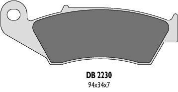 DELTA BRAKING KLOCKI HAMULCOWE KH185 PRZÓD CR/KX/RM/YZ - ZASTĘPUJĄ DB2230MX-N ORAZ DB2230QD-N DELTA BRAKING KLOCKI HAMULCOWE KH185 PRZÓD CR/KX/RM/YZ - ZASTĘPUJĄ DB2230MX-N ORAZ DB2230QD-N
