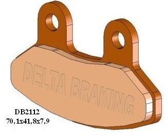 DELTA BRAKING KLOCKI HAMULCOWE KH306 DELTA BRAKING KLOCKI HAMULCOWE KH306