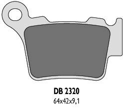 DELTA BRAKING KLOCKI HAMULCOWE KH368 TYŁ BREMBO (KTM) - ZASTĘPUJĄ DB2320MX-D ORAZ DB2320QD-D DELTA BRAKING KLOCKI HAMULCOWE KH368 TYŁ BREMBO (KTM) - ZASTĘPUJĄ DB2320MX-D ORAZ DB2320QD-D