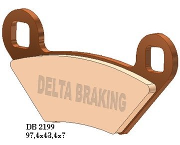 DELTA BRAKING KLOCKI HAMULCOWE KH475 POLARIS - ZASTĘPUJĄ DB2199MX-D ORAZ DB2199QD-D DELTA BRAKING KLOCKI HAMULCOWE KH475 POLARIS - ZASTĘPUJĄ DB2199MX-D ORAZ DB2199QD-D