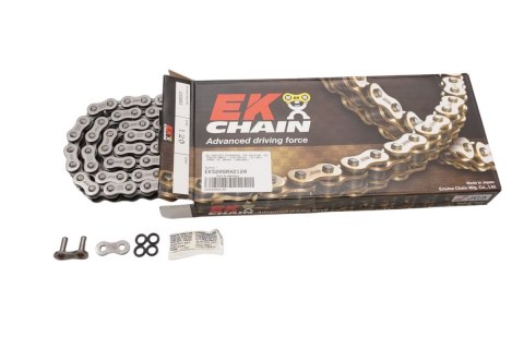 EK ŁAŃCUCH NAPĘDOWY EK520SRX2 120 QX-RING (DO 750CCM/90KM) (120-OGNIW) (37,8KN) (MADE IN JAPAN) (ZAKUWKA) EK ŁAŃCUCH NAPĘDOWY EK520SRX2 120 QX-RING (DO 750CCM/90KM) (120-OGNIW) (37,8KN) (MADE IN JAPAN) (ZAKUWKA)