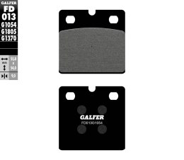 GALFER KLOCKI HAMULCOWE KH018 PÓŁMETALICZNE BMW