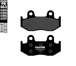 GALFER KLOCKI HAMULCOWE KH092 / KH323 PÓŁMETALICZNE (GRUBOŚĆ 7,2MM) SCOOTER