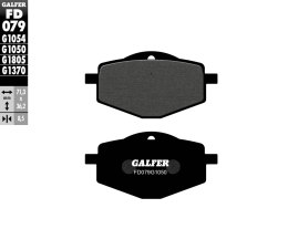 GALFER KLOCKI HAMULCOWE KH101 PÓŁMETALICZNE SCOOTER
