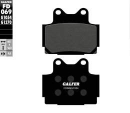 GALFER KLOCKI HAMULCOWE KH104 PÓŁMETALICZNE