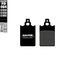 GALFER KLOCKI HAMULCOWE KH116 PÓŁMETALICZNE