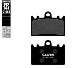 GALFER KLOCKI HAMULCOWE KH180 PÓŁMETALICZNE (OFERTA SPECJALNA) WYPRZEDAŻ