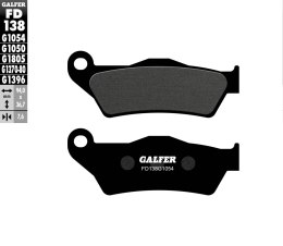 GALFER KLOCKI HAMULCOWE KH181 PÓŁMETALICZNE (BREMBO)