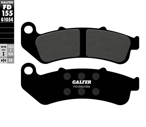 GALFER KLOCKI HAMULCOWE KH189 PÓŁMETALICZNE GALFER KLOCKI HAMULCOWE KH189 PÓŁMETALICZNE
